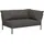 Houe LEVEL 2 Lounge-Eckelement rechts grau