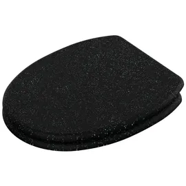 Sanilo WC-Sitz Glitzer Schwarz