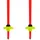 Leki Racing Kids bright red/black/neonyellow 95cm
