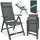Kesser Gartenstuhl 58 x 58 x 114 cm grau 1 St.