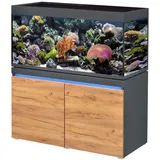 Eheim incpiria marine 430 LED graphit-natur Meerwasser-Aquarium mit Unterschrank