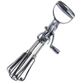 EIMINB Handmixer mit doppelter Drehung, 31 cm aus Edelstahl, manueller Handmixer, Handrührer, Rotationsmixer