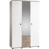 Harper Kleiderschrank HARPER BREST 120 x 196 x 54 cm Braun