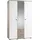 Harper Kleiderschrank HARPER BREST 120 x 196 x 54 cm Braun