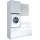 laundreezy Mehrzweckschrank-Set 168 x 238 x 68 cm Weiß