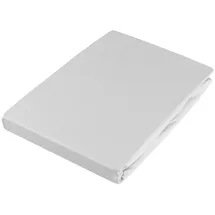 Estella Spannbettlaken Zwirnjersey 6900 90 x 200 - 120 x 220 cm silber