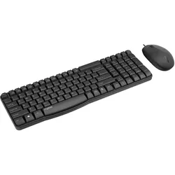 Büro Tastatur USB (Schwarz) NX1820