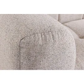 Riess-Ambiente Modernes Ecksofa ZERO GRAVITY 240cm graphit beige Strukturstoff 3-Sitzer Couch
