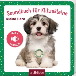 ARSEDITION 135536 Soundbuch für Klitzekleine – Kleine Tiere