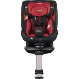 Auto Kindersitz Sitzerhöhung drehbar 360° Grad mit Standfuß für Kinder von ca. 15 Monate bis 12 Jahre / 9 bis 36 kg / ECE R129 (Klasse I, II, I... - Rot