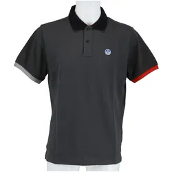 North Sails Freizeit-Polo (Baumwolle) anthrazit Herren