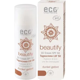 Eco Cosmetics CC Creme getönt LSF 50 50 ml