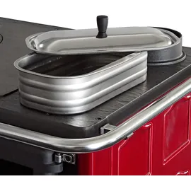 La Nordica-Extraflame La Nordica Küchenofen Wasserschiff Inox