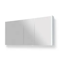 Pelipal Spiegelschrank Parma600 Dekor Weiß / Hochglanz