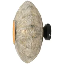 Light & Living Wandleuchte, Gold, Metall, Rund, 37.5x22x37.5 cm, CE, Lampen & Leuchten, Innenbeleuchtung, Wandleuchten