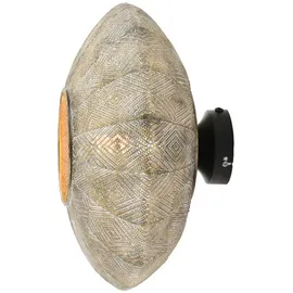 Light & Living Wandleuchte, Gold, Metall, Rund, 37.5x22x37.5 cm, CE, Lampen & Leuchten, Innenbeleuchtung, Wandleuchten