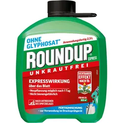Roundup Express Unkrautfrei Anwendungsfertig 2,5 L Kanister Fertigmischung