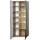 Innostyle Vitrine Sonate 80 x 37 x 208 cm Schwarz