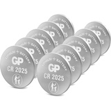 GP CR2025 GP Lithium Knopfzelle 3V 10 Stück