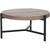 Beliani Bonita Braun/Schwarz Eiche 70 x 42 cm