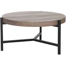 Beliani Bonita Braun/Schwarz Eiche 70 x 42 cm