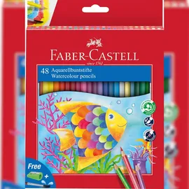 Faber-Castell Buntstift Aquarell 48 St. Mehrfarbig