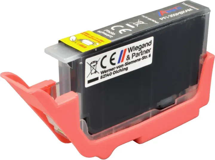 Ampertec Tinte ersetzt Canon PFI-300PBK  4193C001  photo black