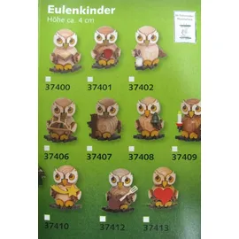 Drechslerei Kuhnert Gmbh Eulenkind mit Schwibbogen 4 cm