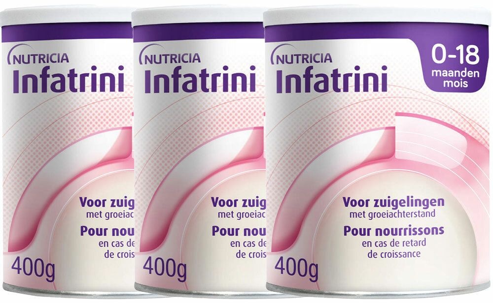 Nutricia Infatrini Poudre 0-18 mois 3x400 g Poudre