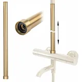 REA Verlängerung Für Bade-Duschgarnitur 50Cm Brush Gold - Gold