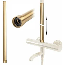 REA Verlängerung Für Bade-Duschgarnitur 50Cm Brush Gold - Gold