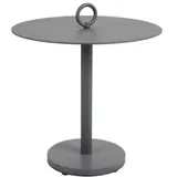 Brafab Niobe Beistelltisch rund 50x48cm, Aluminium anthrazit