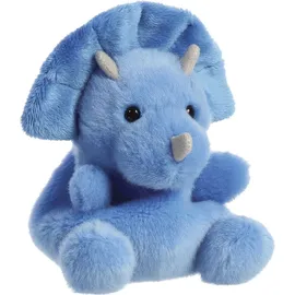 AURORA World Aurora, 33616, Palm Pals Tank Triceratops, 13cm, Plüsch, Blau