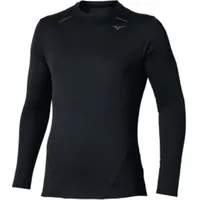 Mizuno Tech Thermal Charge Langarm-t-shirt - Black - XL