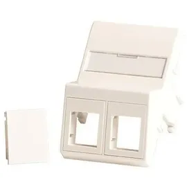 Lanview Wall plate, angled, 2 x (LVN127871)
