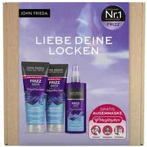 John Frieda Frizz Ease Traumlocken 250 ml +  Conditioner 250 ml + Styling Spray 200 ml Geschenkset