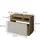 Vicco Waschbeckenunterschrank Beatrice, Cashmere/Artisan-Eiche, 80 x 64 cm mit Schublade