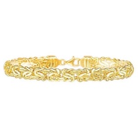 Firetti Königsarmband »Schmuck Geschenk Gold 585 Armschmuck Armkette Goldarmband Königskette«, gelb
