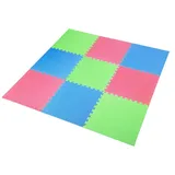 One Fitness Mp10 Grün-Blau-Rot 60x60x1,0 Cm