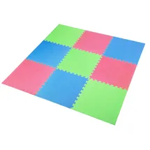One Fitness Mp10 Grün-Blau-Rot 60x60x1,0 Cm