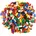 LEGO Classic Bausteine 2x4 100 St bunt 3001