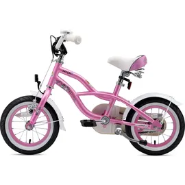 Bikestar Deluxe Cruiser 12" rosa Rücktrittbremse