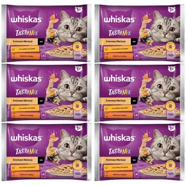 Whiskas Tasty Mix Cremige Variationen Katzennassfutter 24 x 85 g