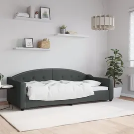 vidaXL Tagesbett 90 x 200 cm Dunkelgrau