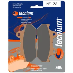 TECNIUM Performance Bremsbeläge aus gesintertem Metall - MF72