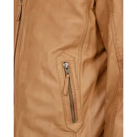 JCC Bikerjacke braun 5XL