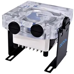 Alphacool 13197, Schwarz, Transparent, Weiß, Pumpe, Aluminium, Messing, Karbon,