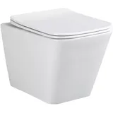 Vereg Aliki Square mit WC-Sitz Weiß Keramik