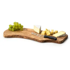 Continenta Schneidebrett Olivenholz 1-tlg. 50 x 15 cm Beige