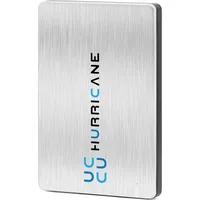 Hurricane 750GB 2.5 USB 3.0 Speicher für Fotos TV Laptop PS4 PS5 Xbox kompatibel mit Windows Mac Linux - Silber